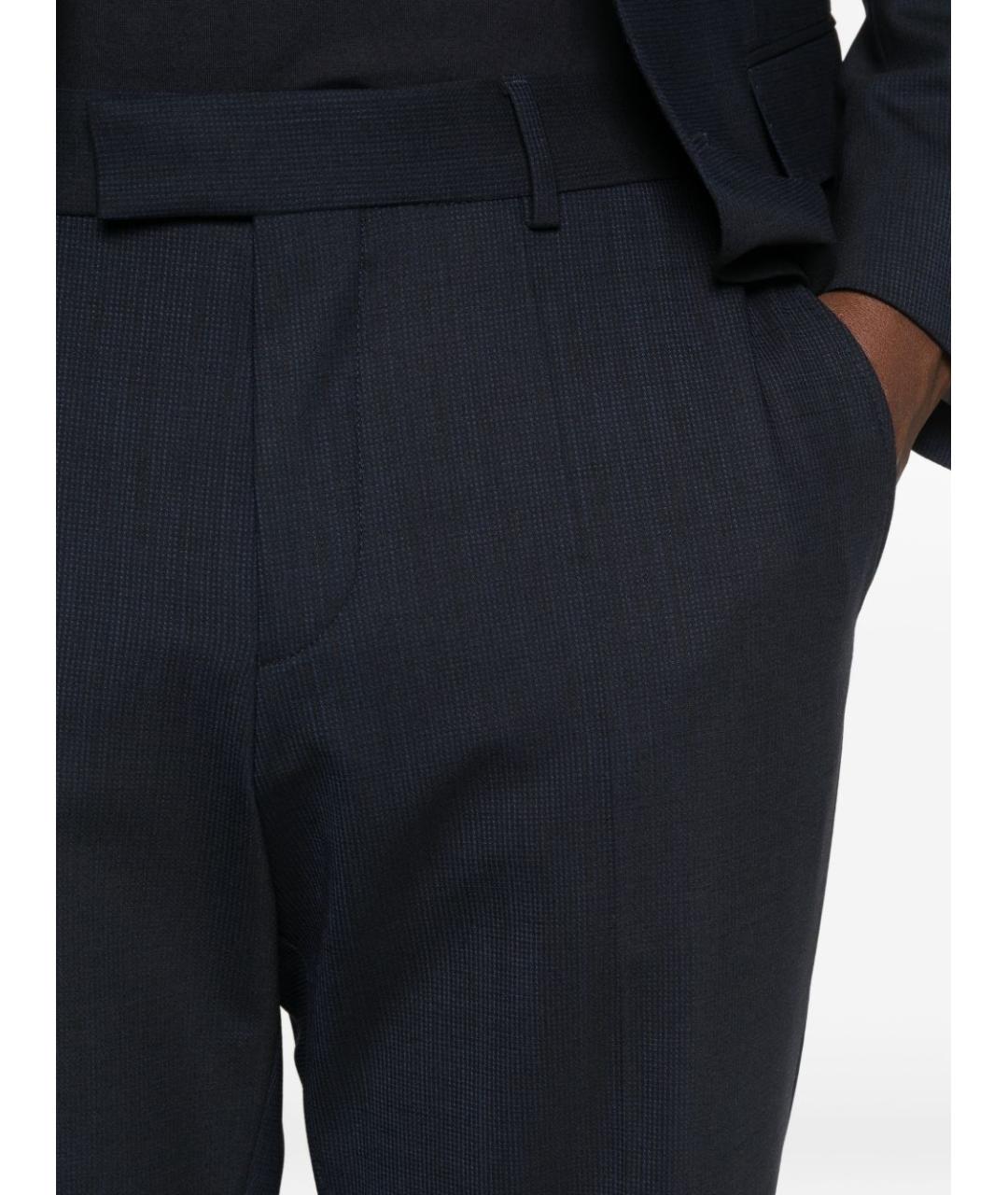 HUGO BOSS Темно-синий классический костюм, фото 3