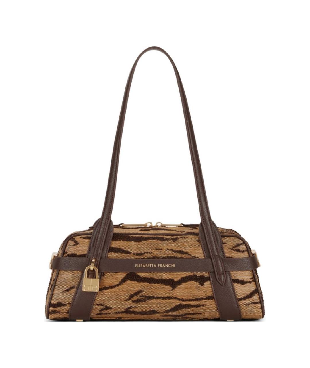 ELISABETTA FRANCHI Мульти тканевая сумка через плечо, фото 1