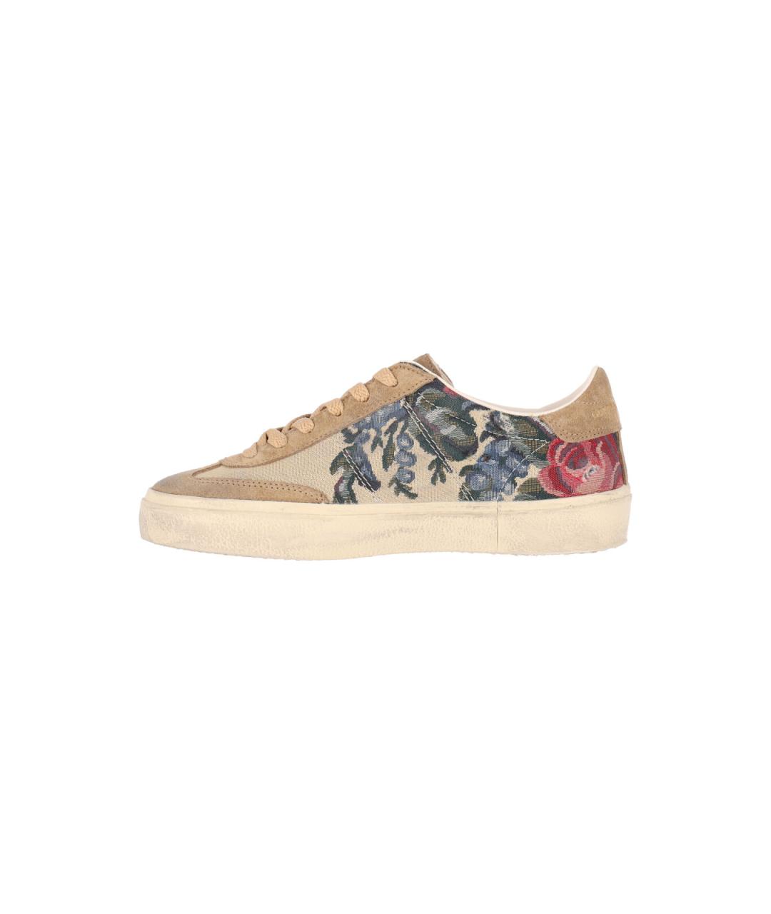 GOLDEN GOOSE DELUXE BRAND Мульти кожаные кеды, фото 3