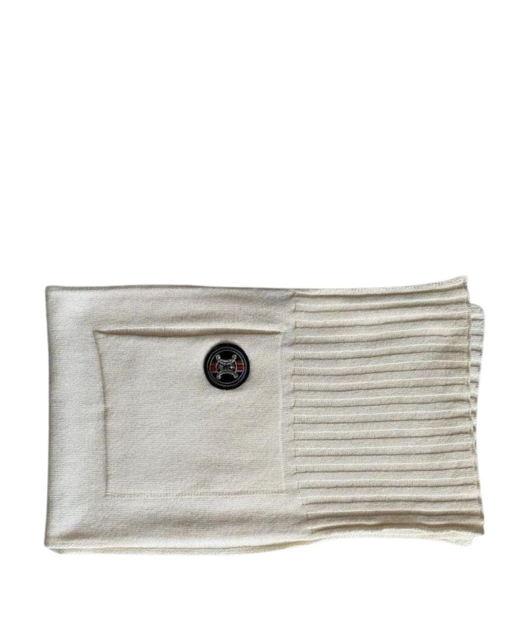 CELINE Бежевый кашемировый шарф, фото 1