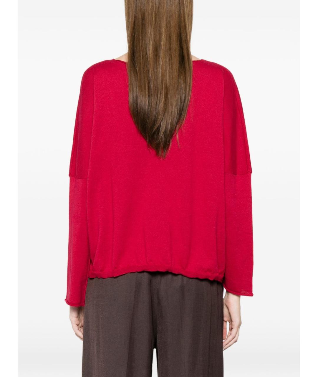 BEYOU Бордовый джемпер / свитер, фото 5