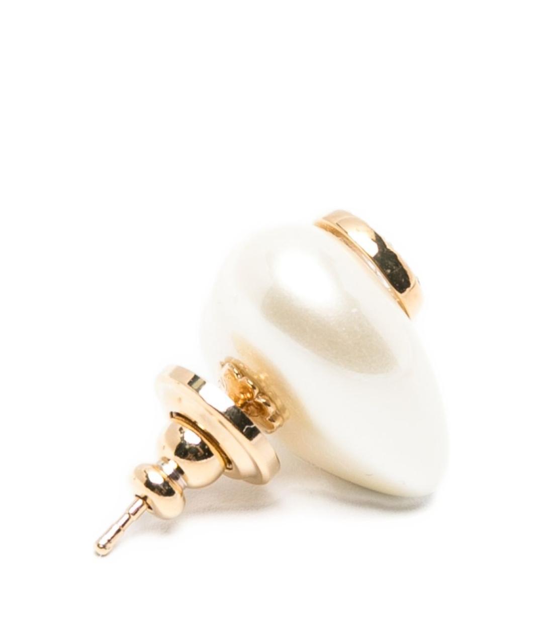 VALENTINO Золотые металлические серьги, фото 2