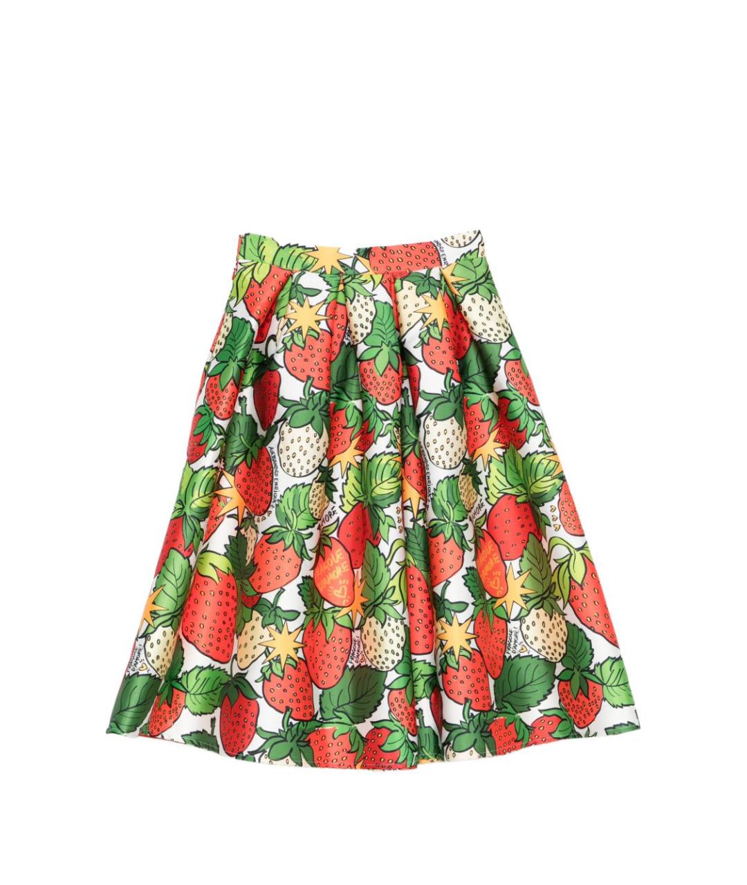 ALESSANDRO ENRIQUEZ Мульти юбка миди, фото 3