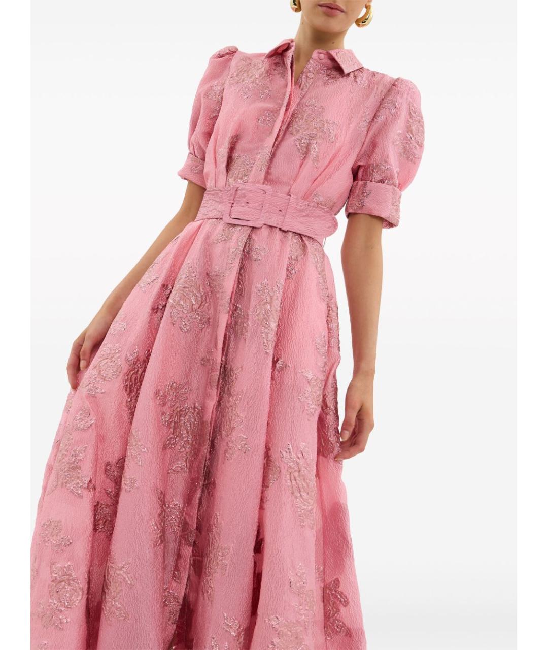 REBECCA VALLANCE Розовое вечернее платье, фото 2