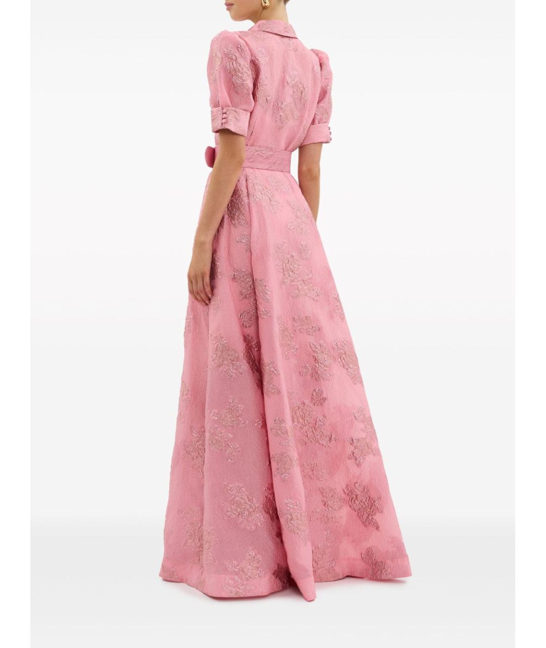 REBECCA VALLANCE Розовое вечернее платье, фото 5