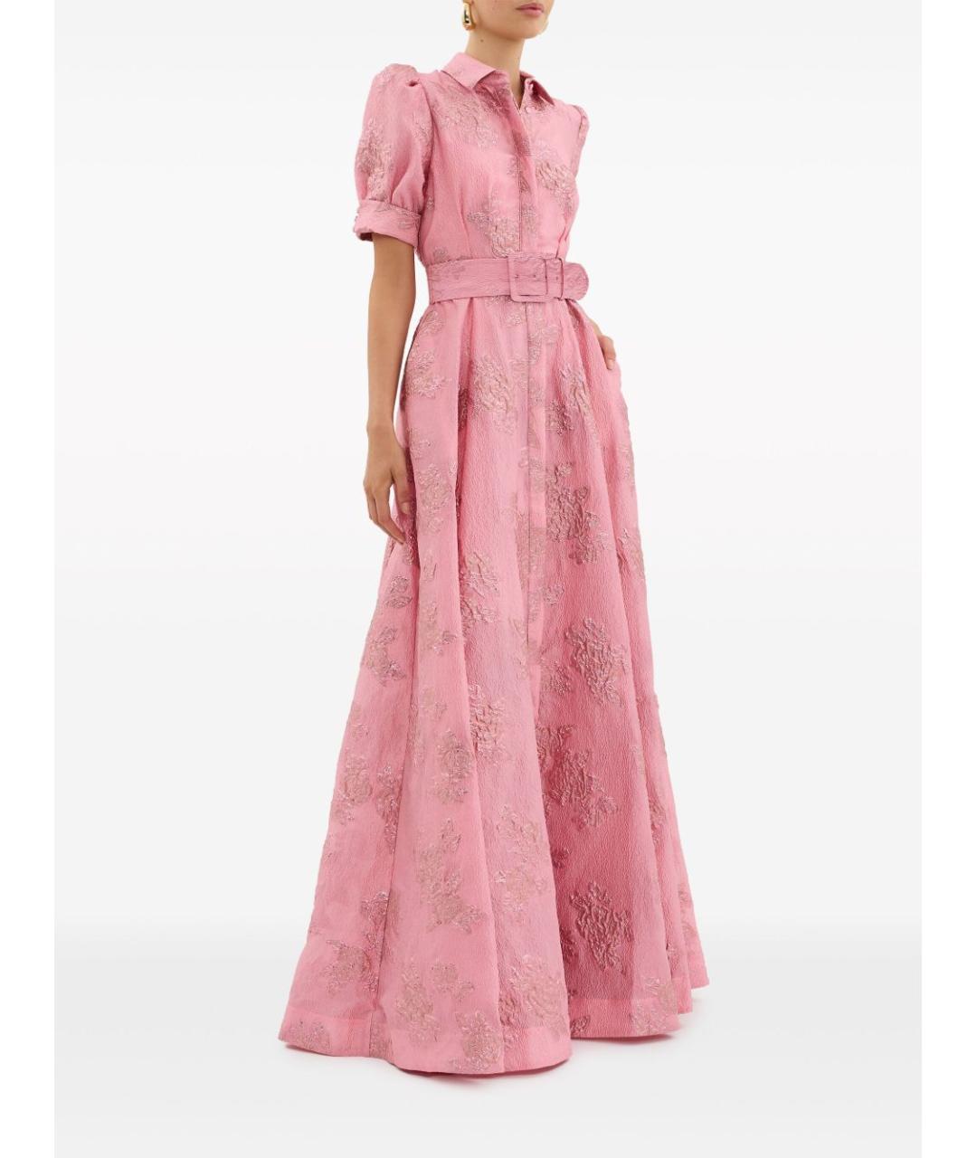 REBECCA VALLANCE Розовое вечернее платье, фото 3