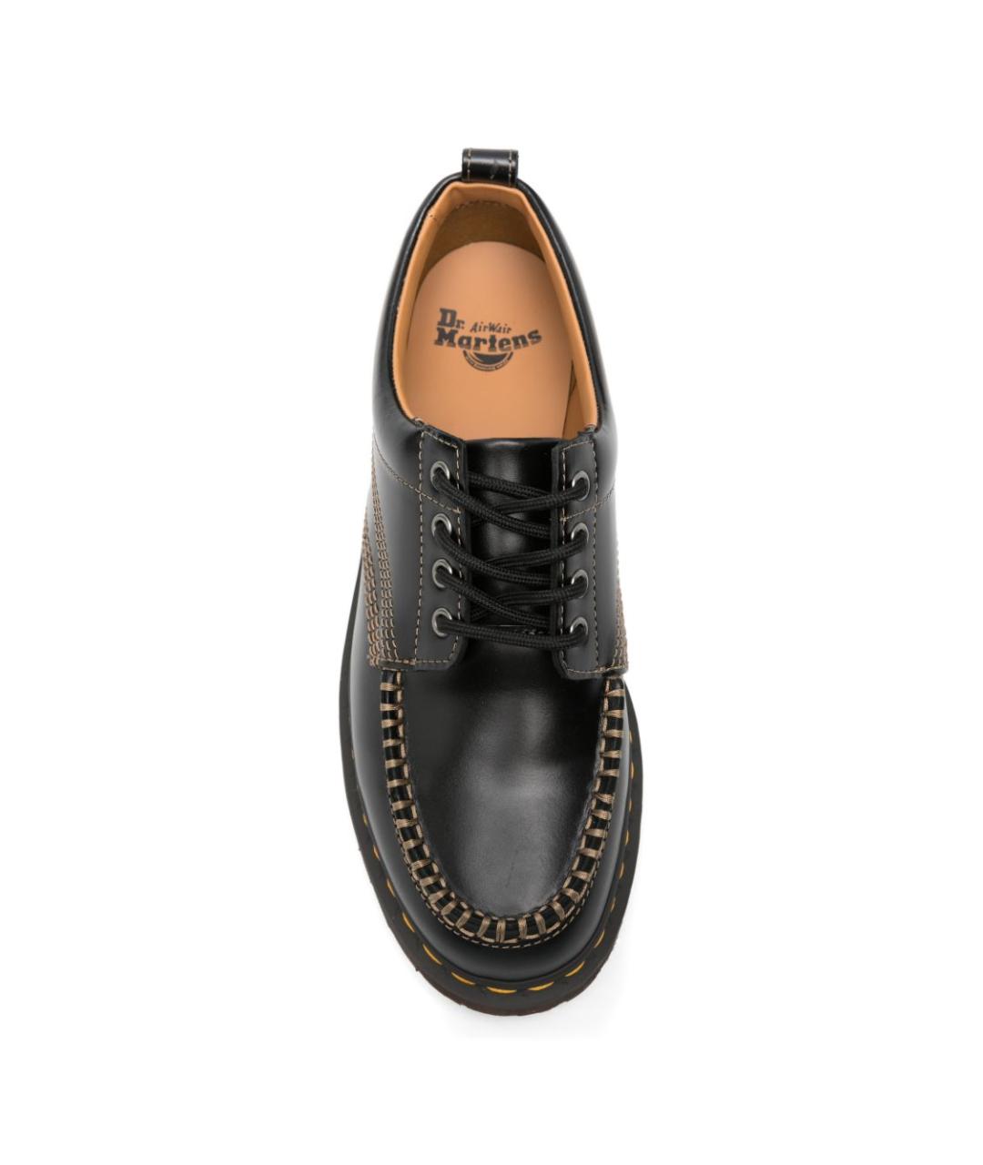 DR. MARTENS Черные низкие ботинки, фото 4