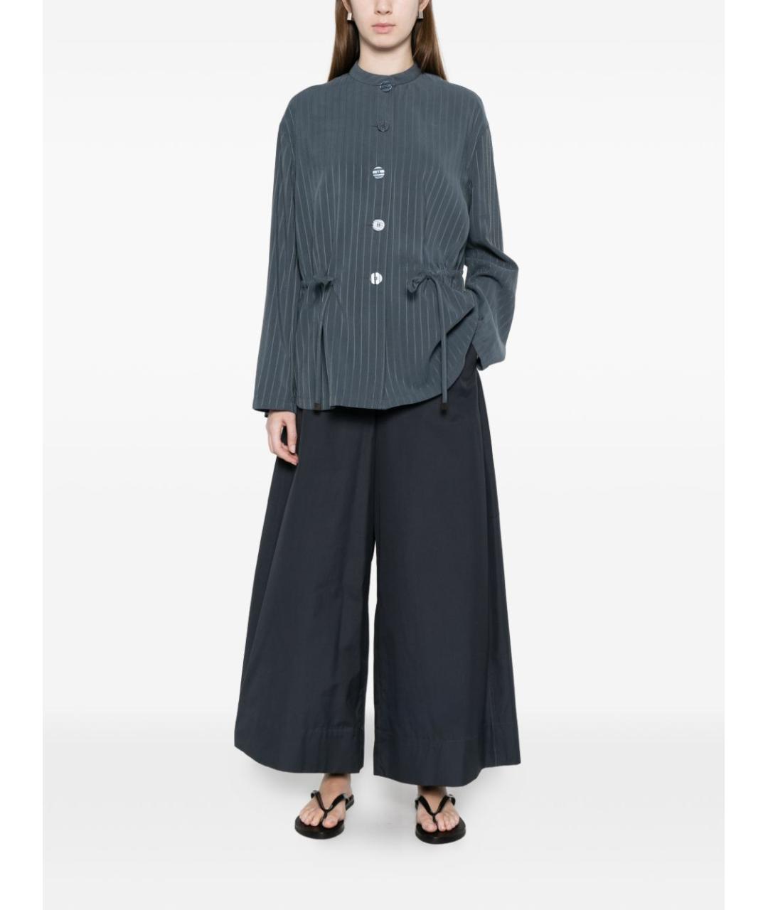 EMPORIO ARMANI Серый полиэстеровый жакет/пиджак, фото 3