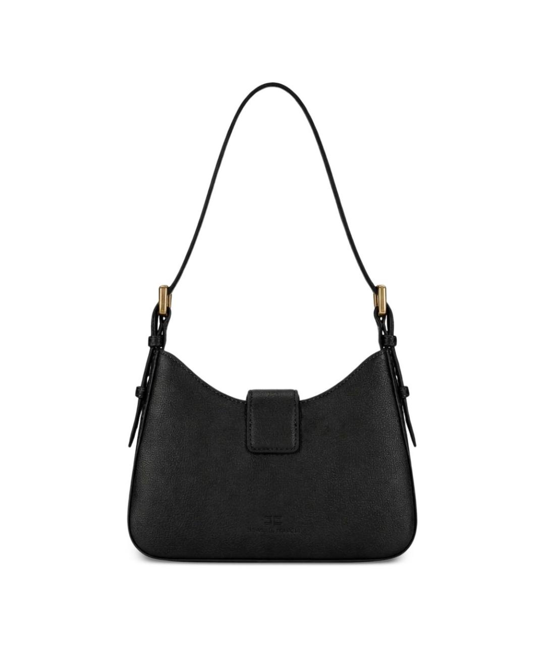 ELISABETTA FRANCHI Черная сумка через плечо, фото 3