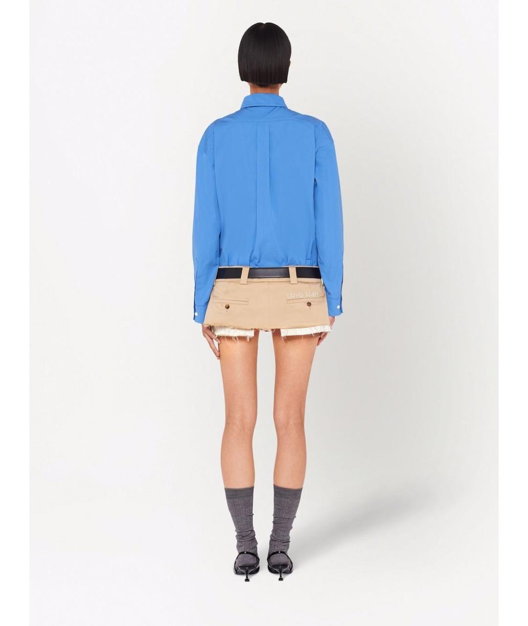 MIU MIU Хлопковая рубашка, фото 5