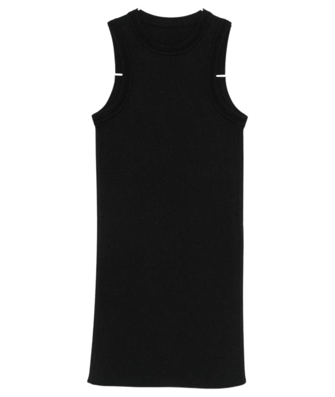 PHOEBE PHILO Черная хлопковая майка, фото 1