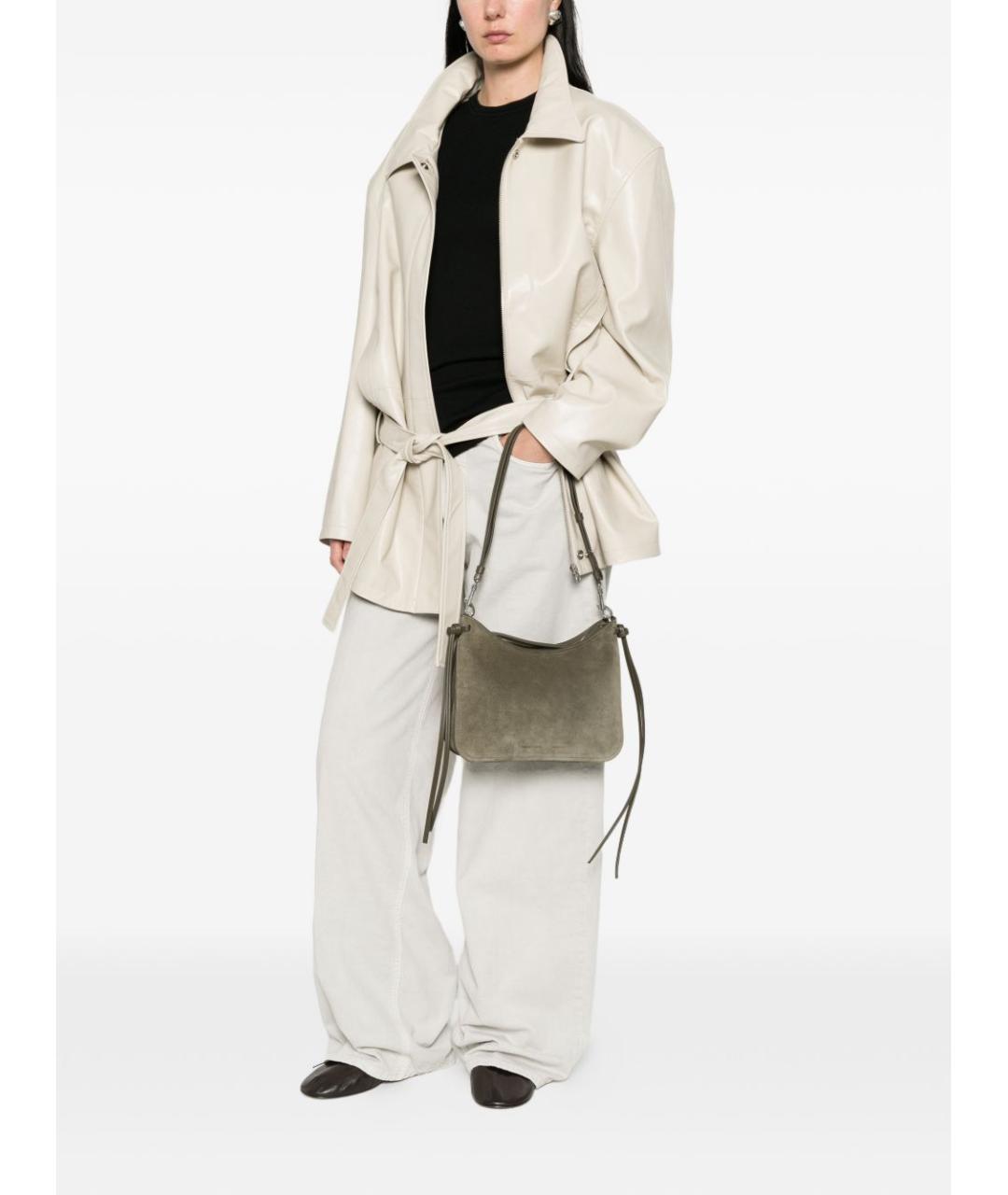 PHOEBE PHILO Черная хлопковая майка, фото 3