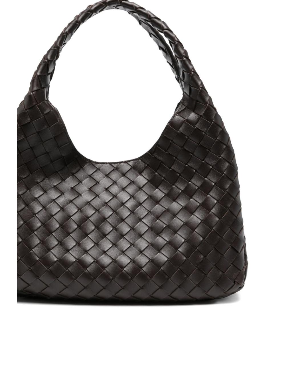 BOTTEGA VENETA Коричневая кожаная сумка тоут, фото 2