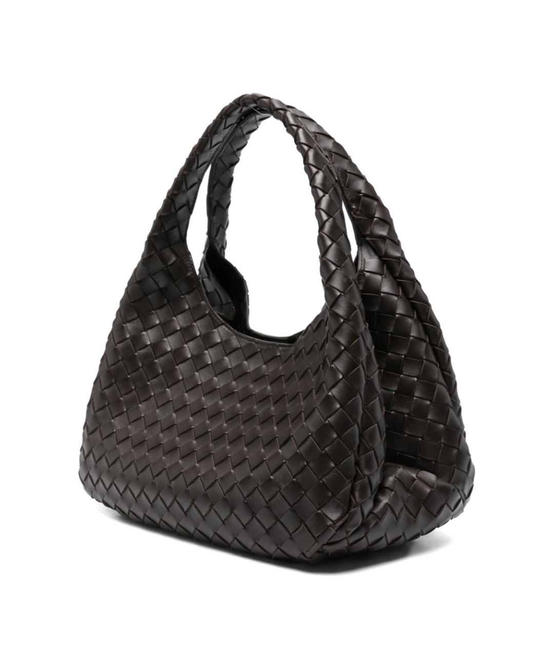 BOTTEGA VENETA Коричневая кожаная сумка тоут, фото 4