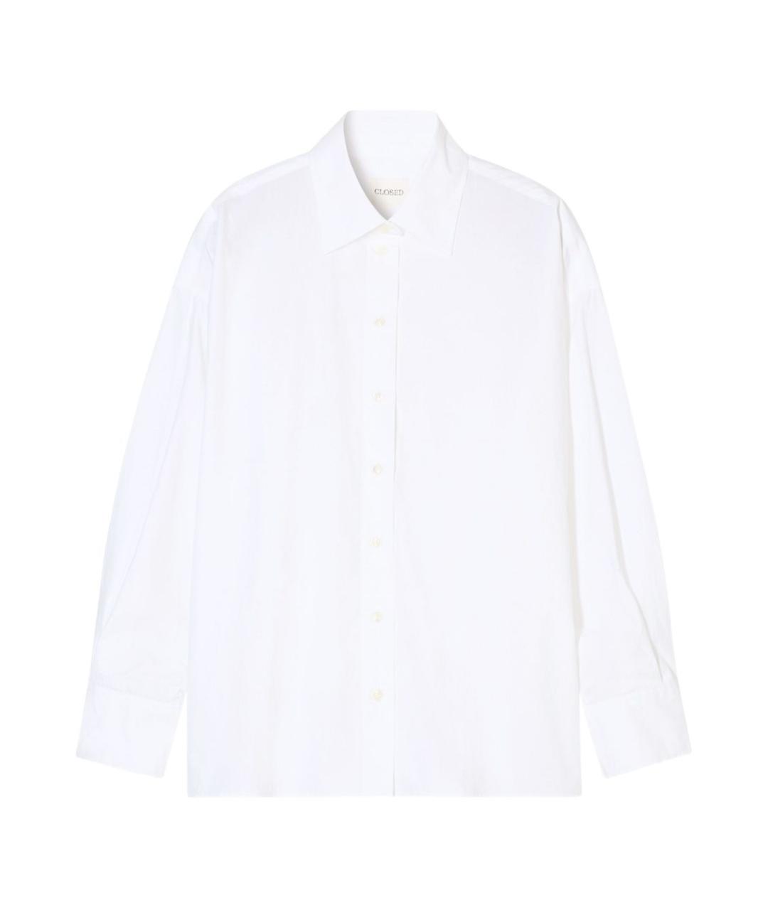 CLOSED Белая хлопковая рубашка, фото 1