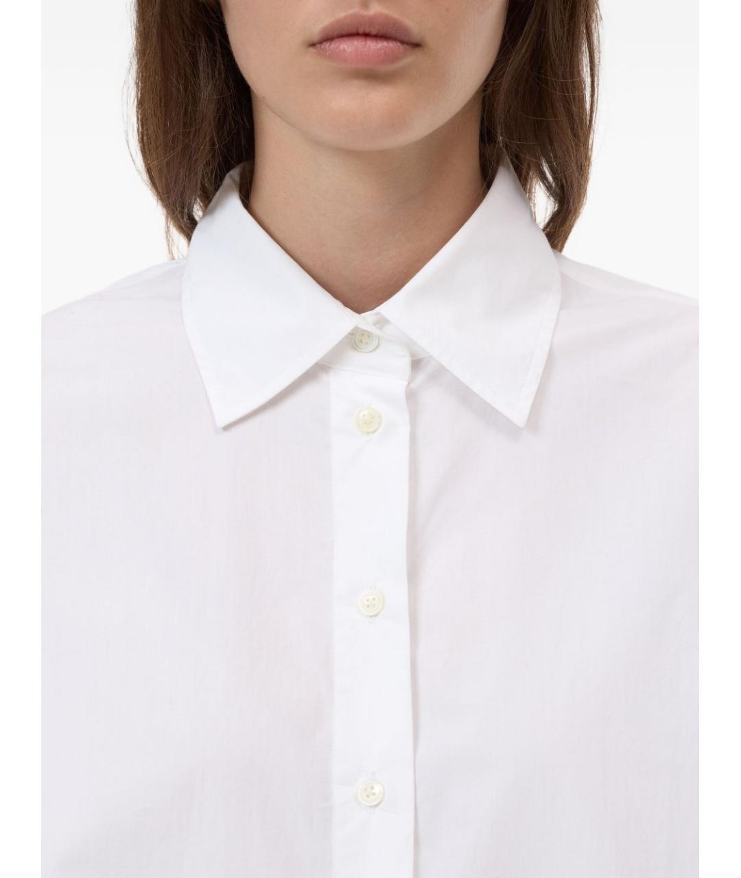 CLOSED Белая хлопковая рубашка, фото 4