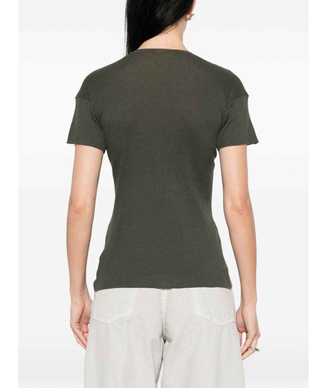 PHOEBE PHILO Зеленая футболка, фото 3
