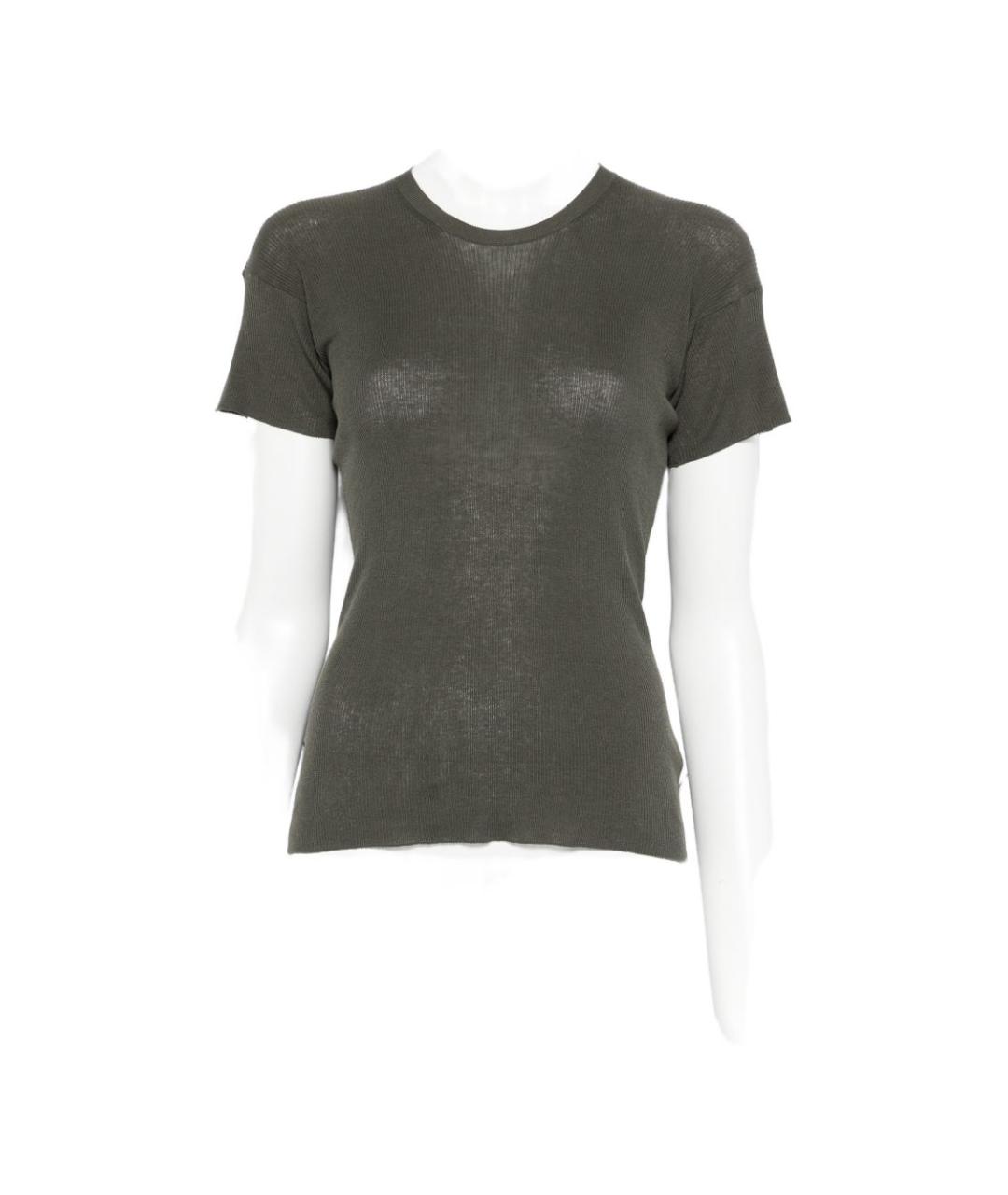 PHOEBE PHILO Зеленая футболка, фото 6