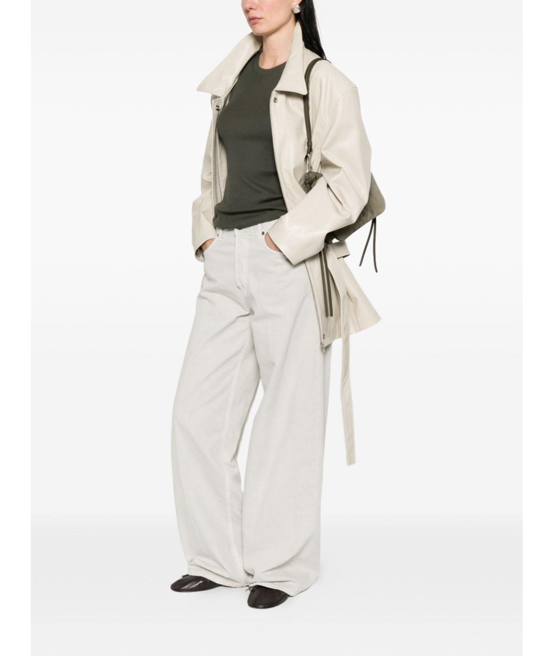 PHOEBE PHILO Зеленая футболка, фото 4