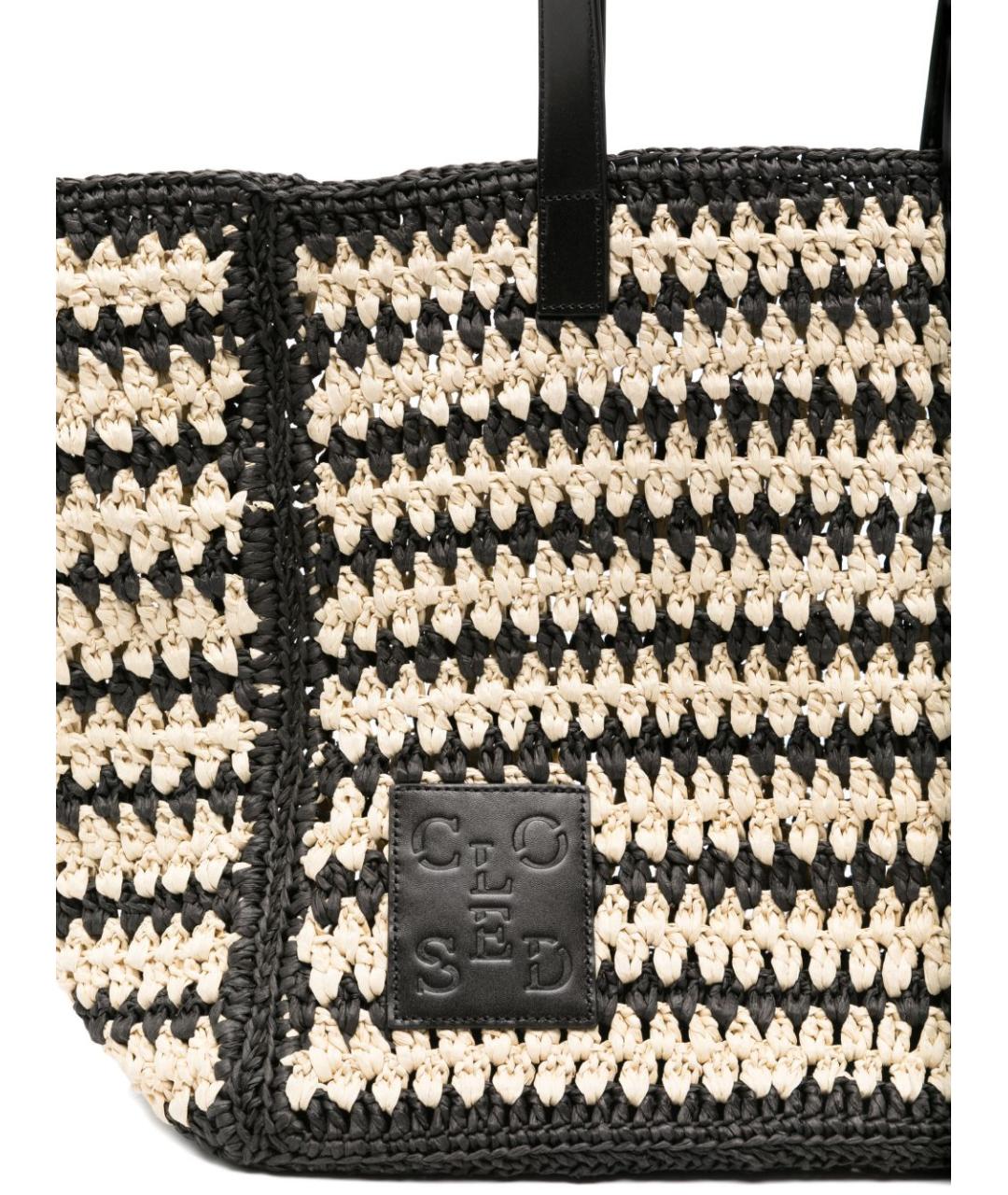 CLOSED Черная сумка тоут, фото 4