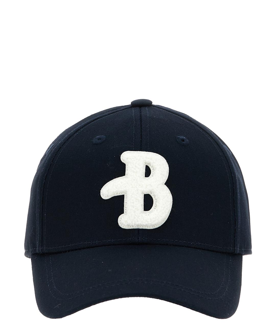 BALLANTYNE Синяя хлопковая кепка/бейсболка, фото 1