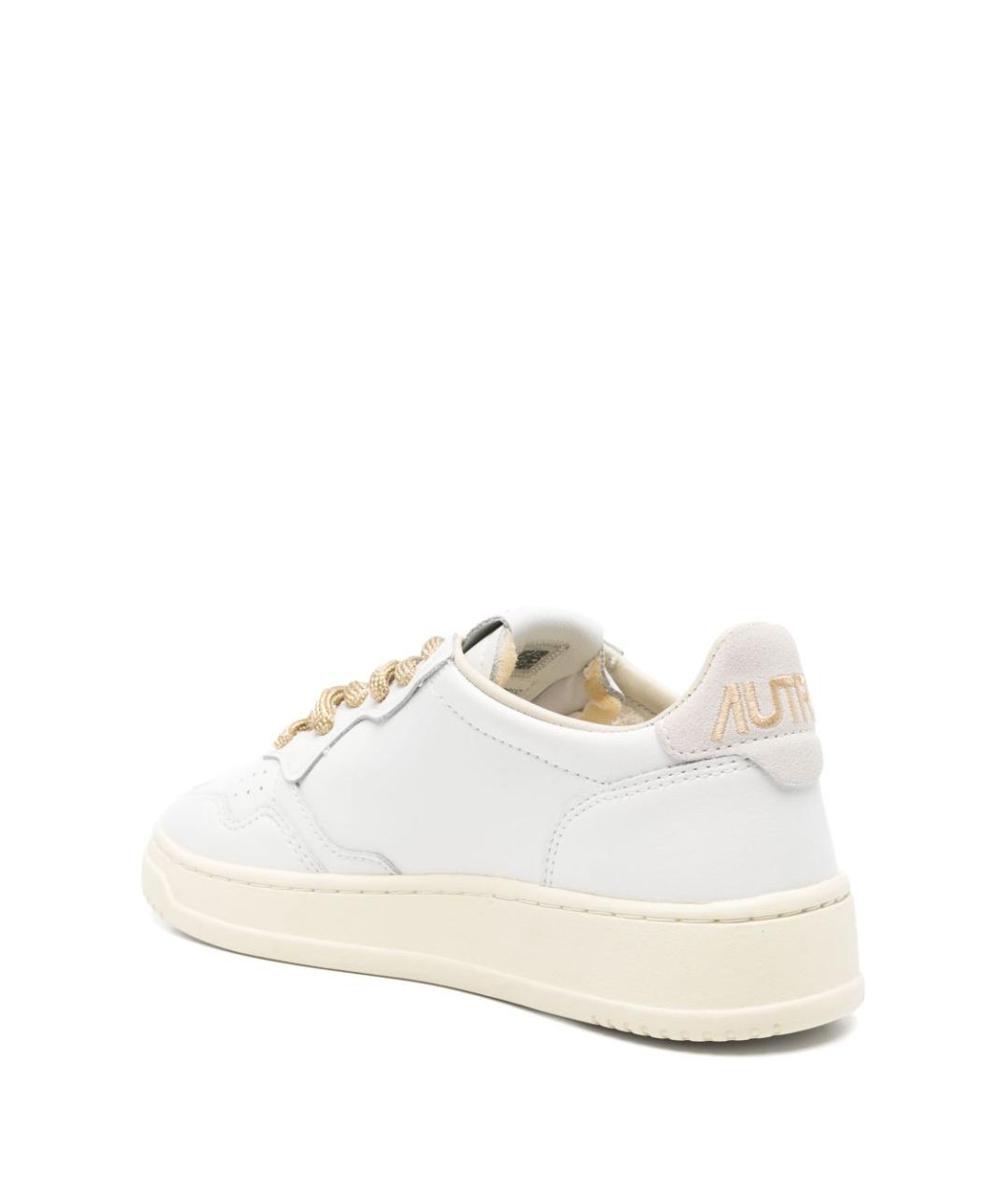 AUTRY Белые кожаные кеды, фото 4