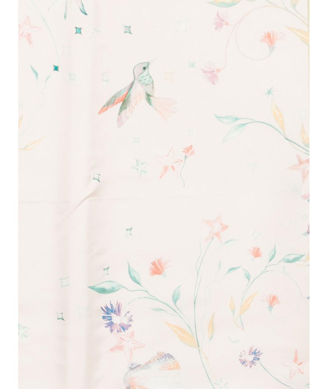 FORTE FORTE Розовый шелковый платок, фото 3