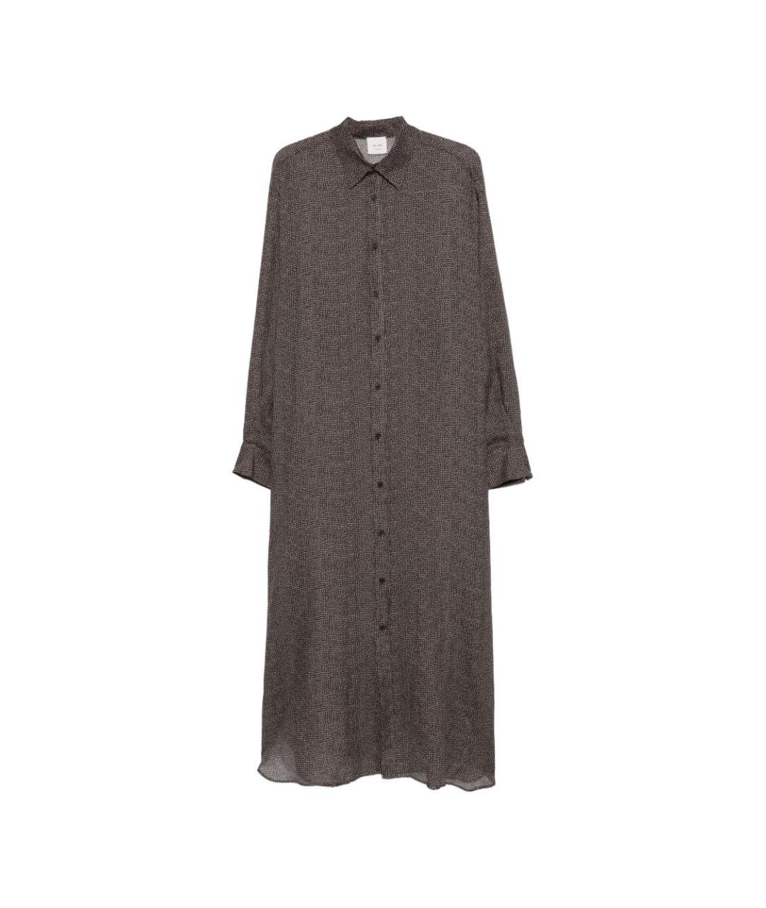 ALYSI Серое повседневное платье, фото 1