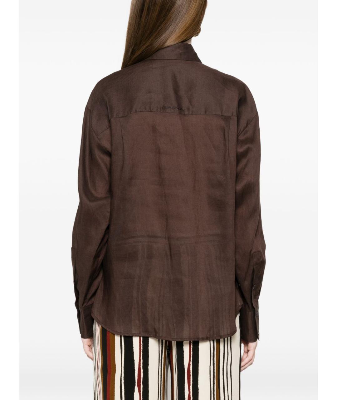 ERMANNO FIRENZE Коричневая рубашка, фото 2