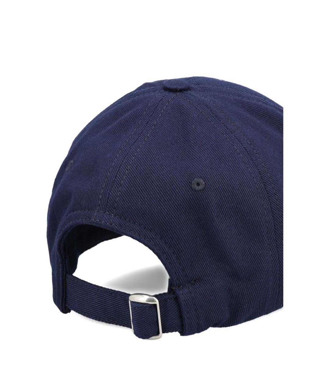CELINE Синяя хлопковая кепка, фото 3