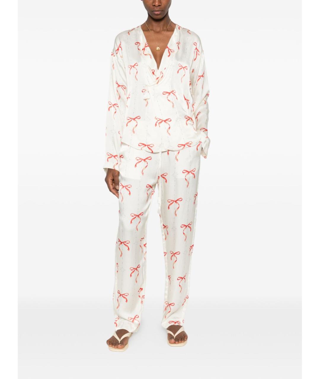 FORTE FORTE Красная вискозная рубашка, фото 3