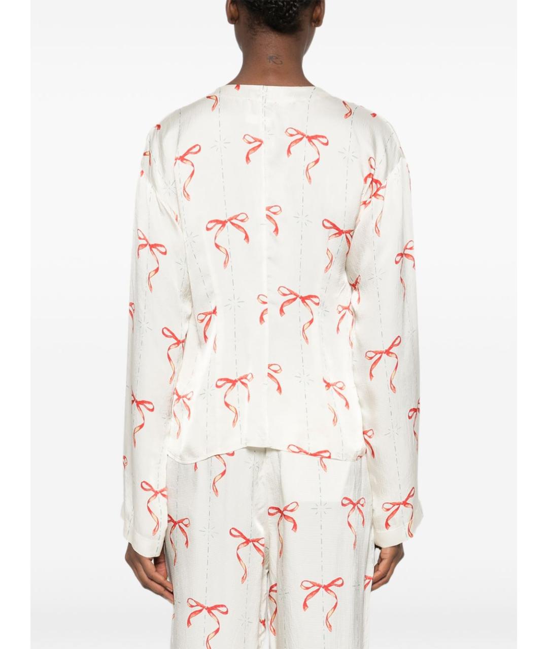 FORTE FORTE Красная вискозная рубашка, фото 5