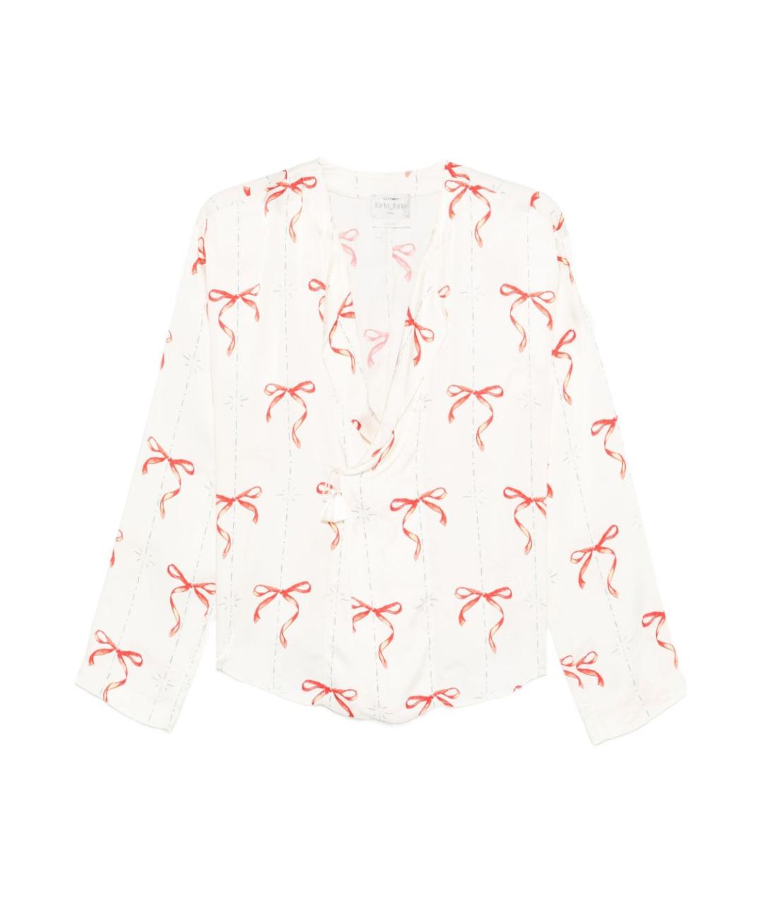 FORTE FORTE Красная вискозная рубашка, фото 1