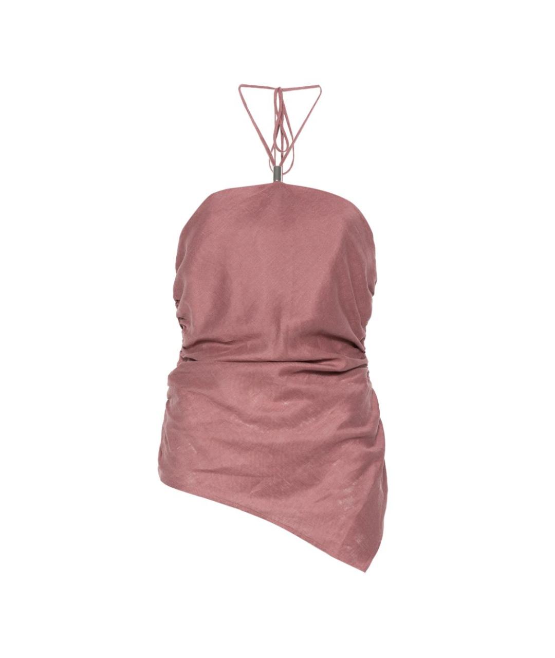 SEMICOUTURE Льняная майка, фото 1