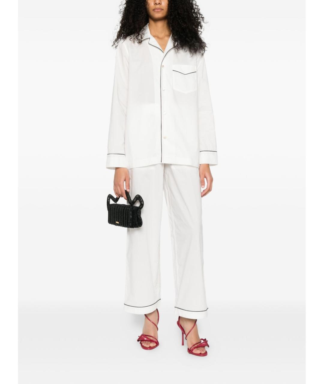 FORTE FORTE Белая хлопковая рубашка, фото 4