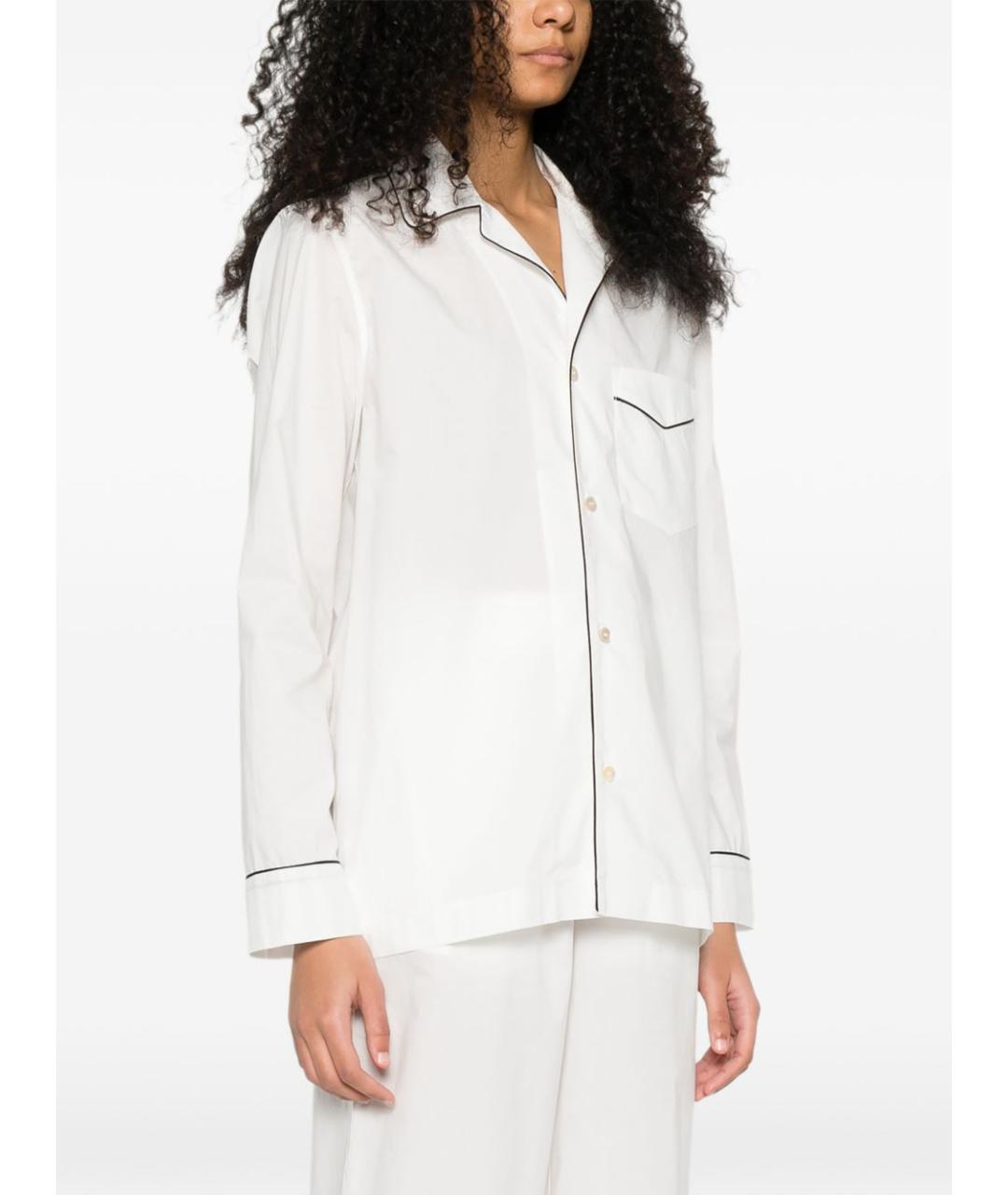 FORTE FORTE Белая хлопковая рубашка, фото 5