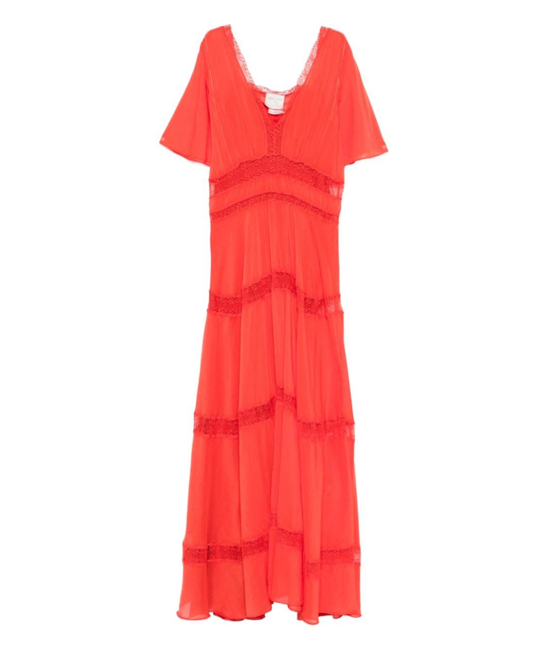 FORTE FORTE Красное хлопковое повседневное платье, фото 1