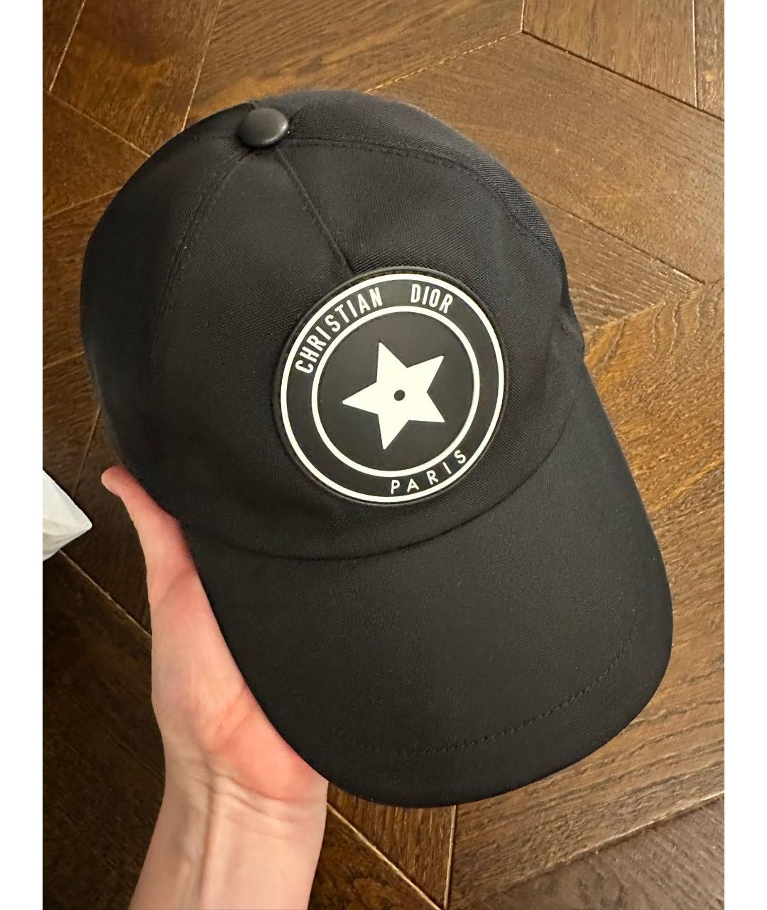 CHRISTIAN DIOR Черная кепка, фото 2