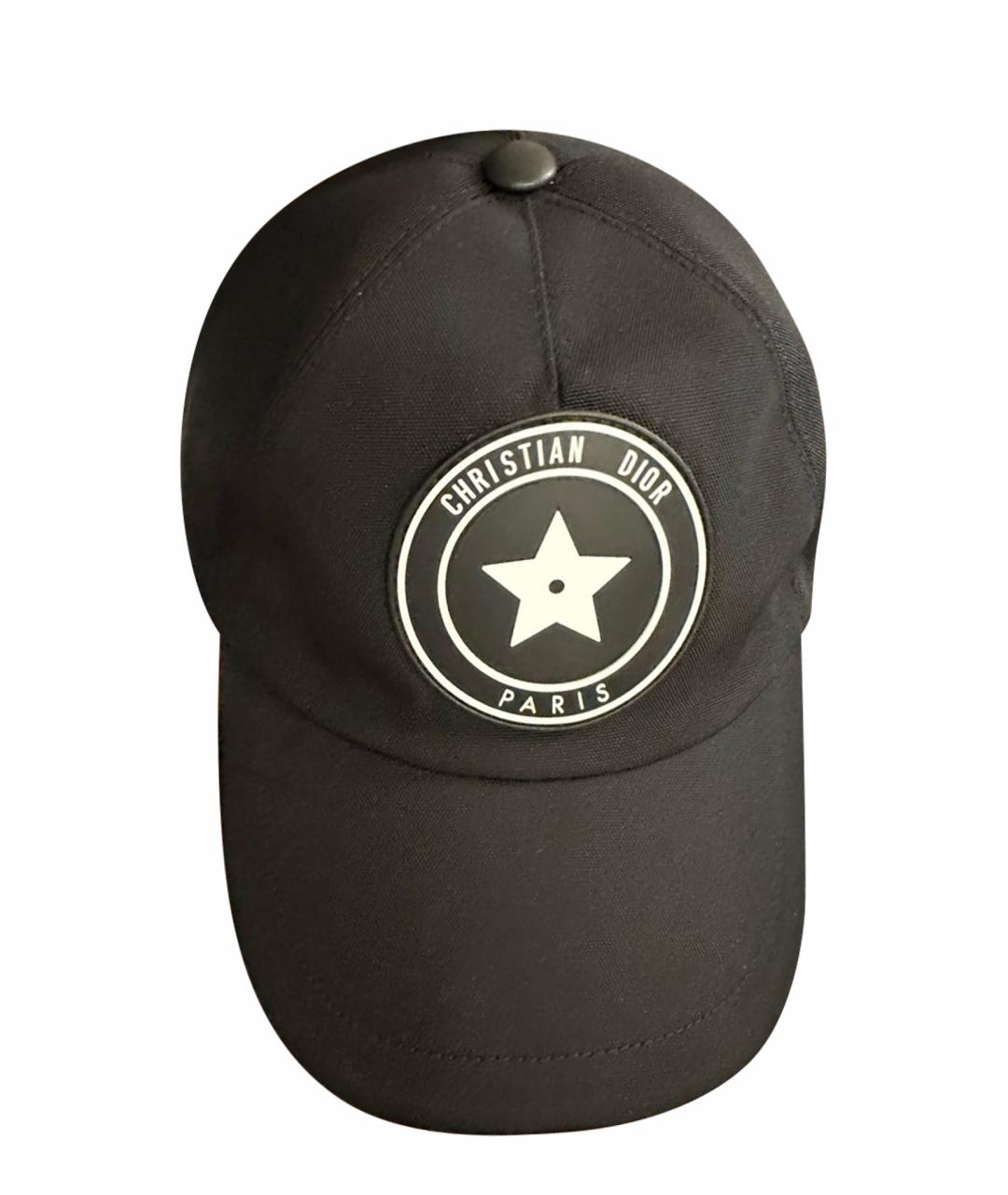 CHRISTIAN DIOR Черная кепка, фото 1