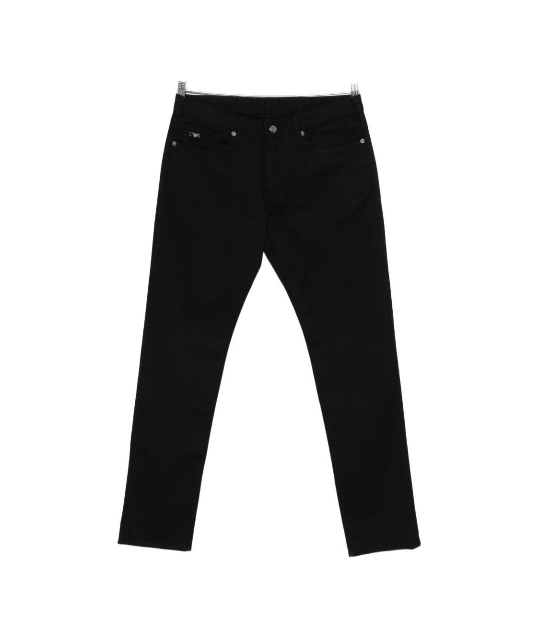 EMPORIO ARMANI Хлопковые прямые джинсы, фото 1