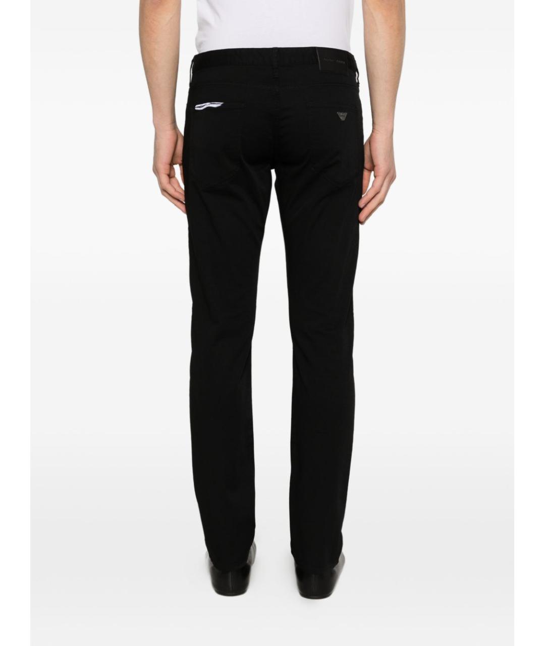 EMPORIO ARMANI Хлопковые прямые джинсы, фото 2