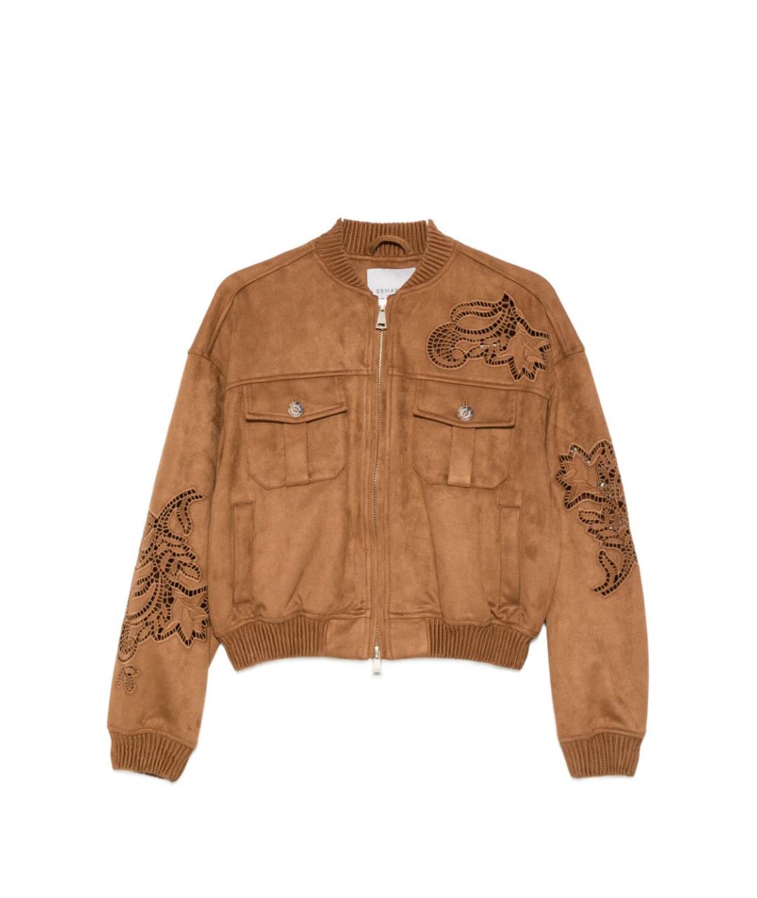 ERMANNO FIRENZE Коричневая куртка, фото 1