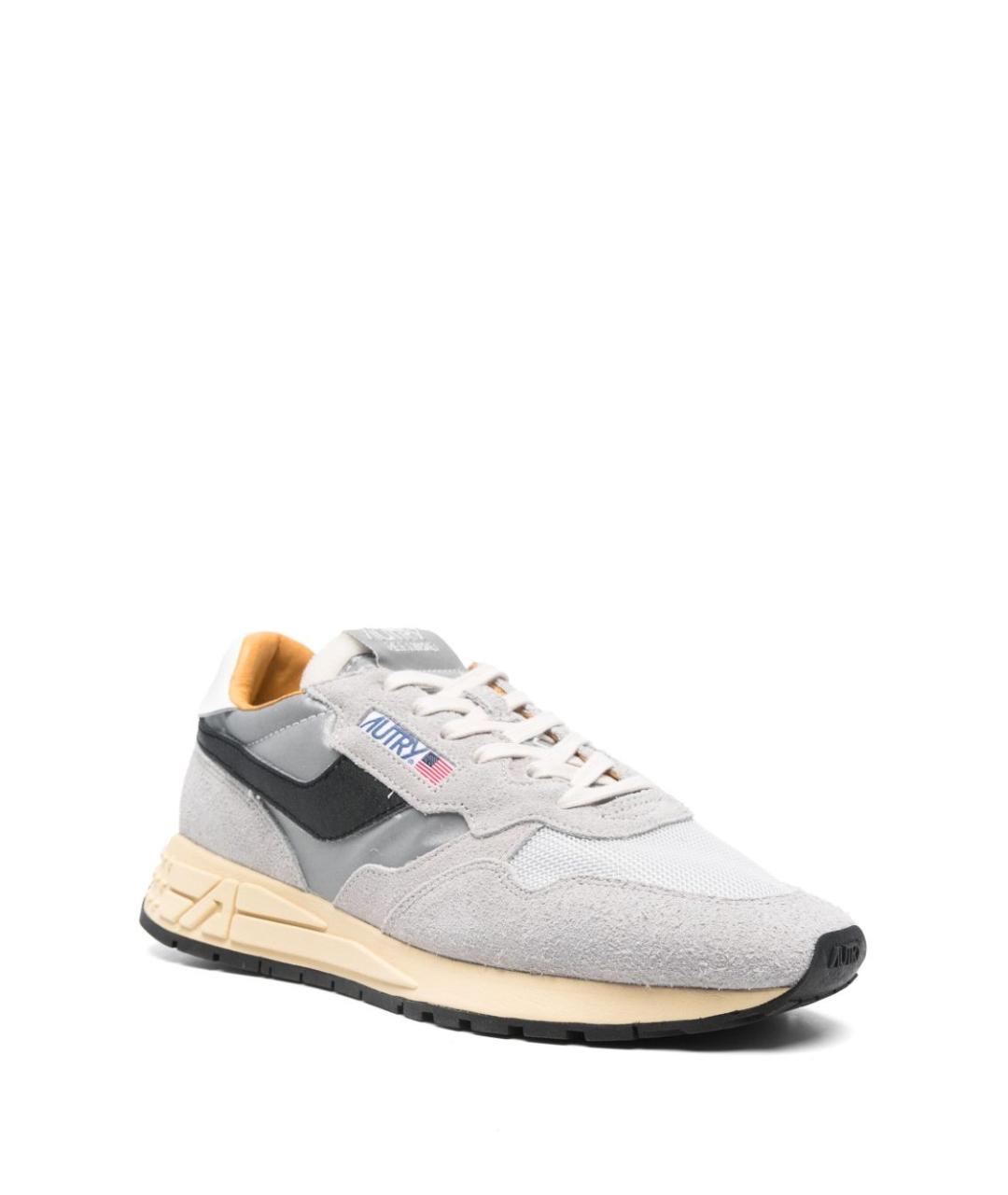 AUTRY Серые замшевые низкие кроссовки / кеды, фото 2