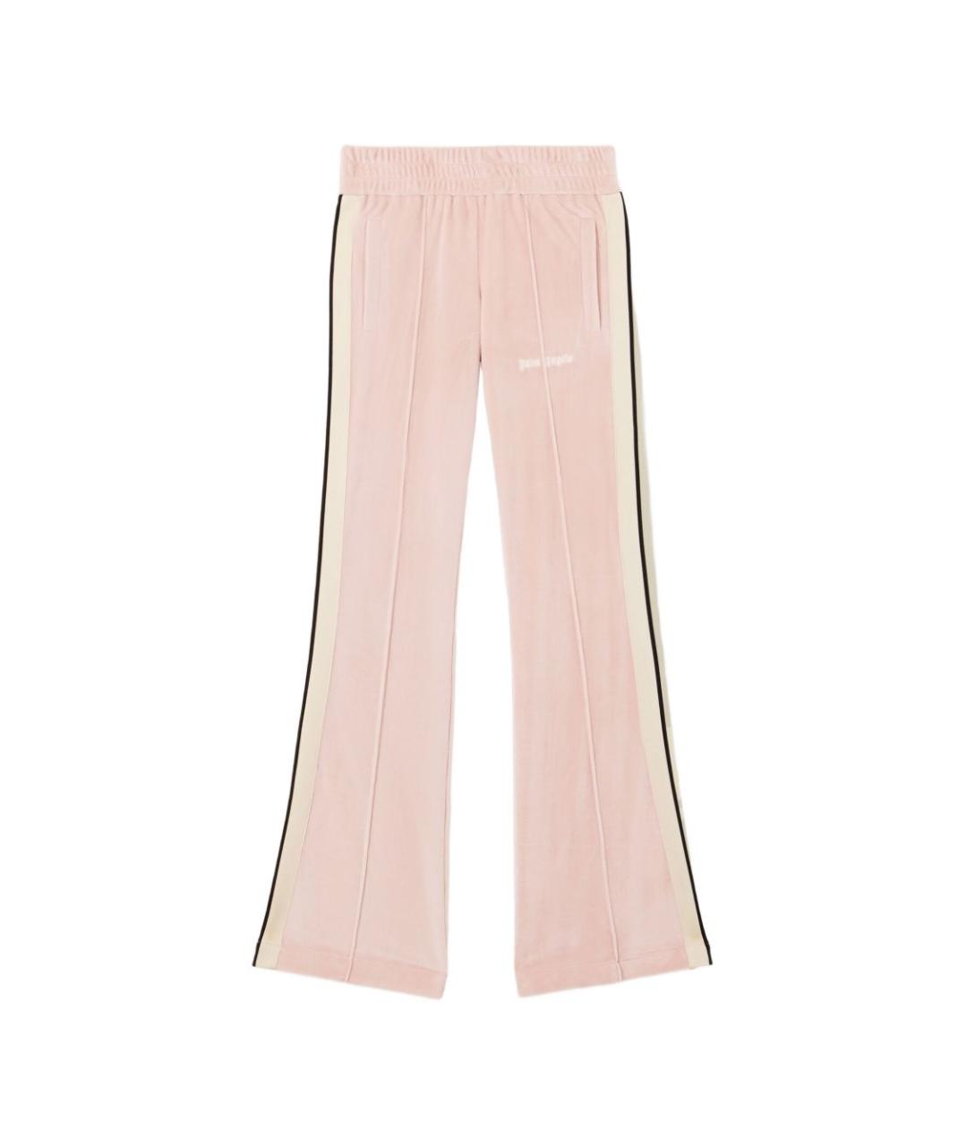 PALM ANGELS Розовые прямые брюки, фото 1