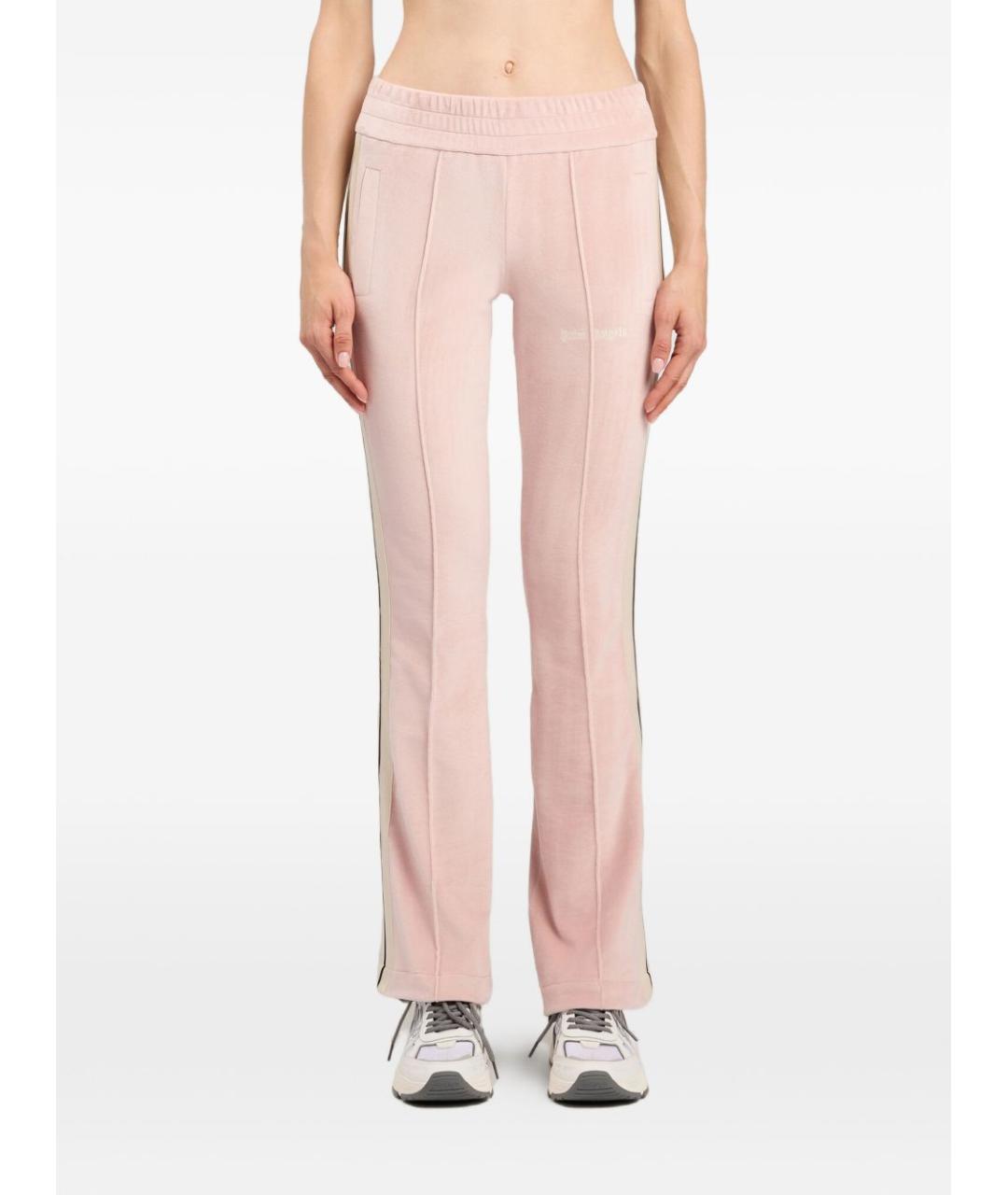 PALM ANGELS Розовые прямые брюки, фото 3