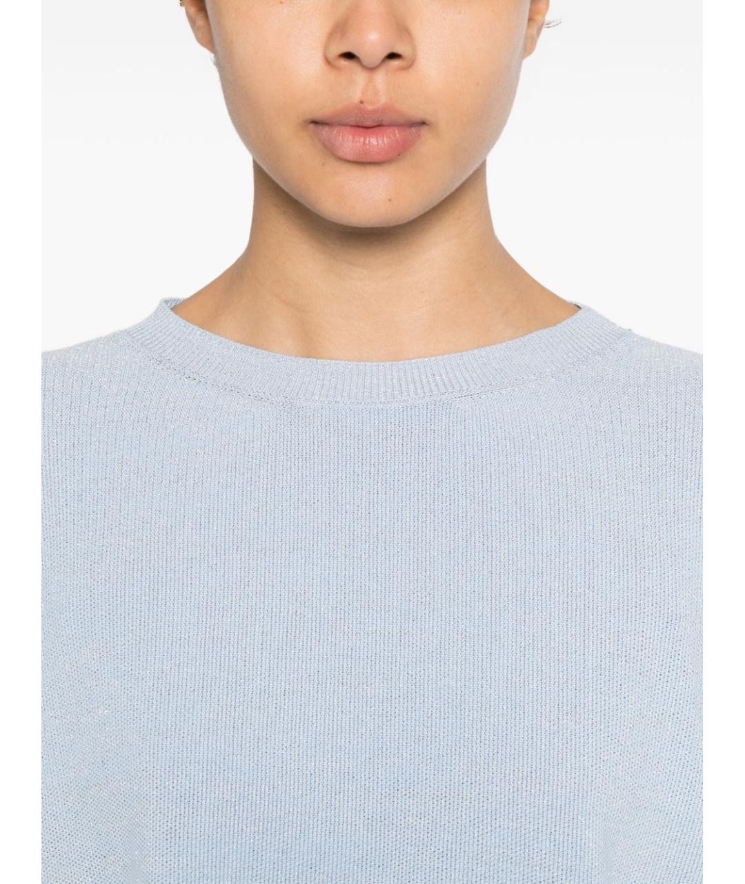 FABIANA FILIPPI Голубая футболка, фото 2