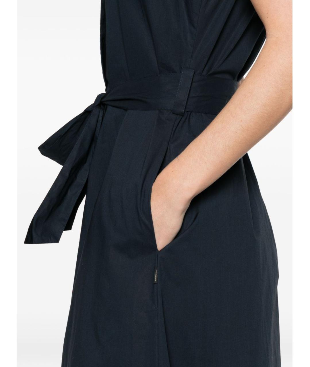 WOOLRICH Синее хлопковое повседневное платье, фото 3