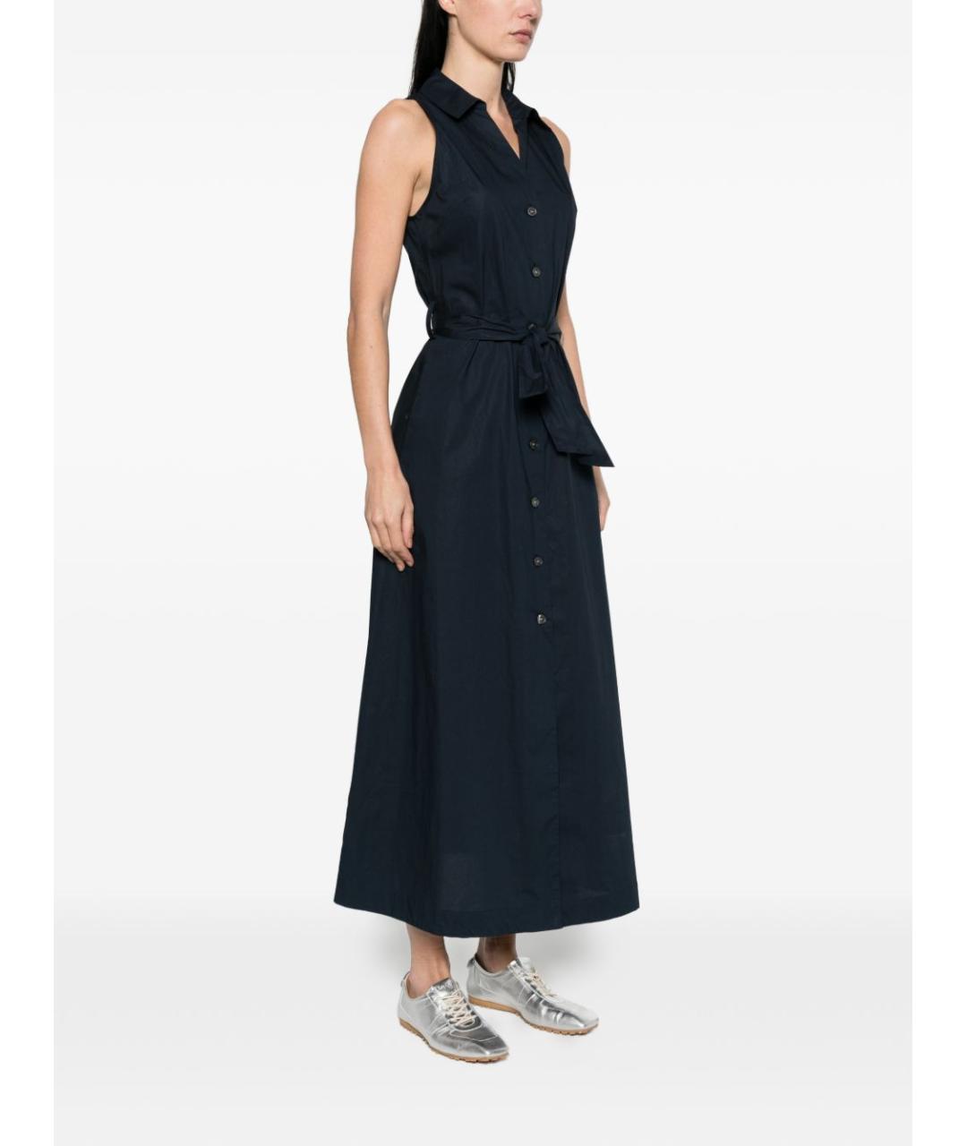 WOOLRICH Синее хлопковое повседневное платье, фото 4