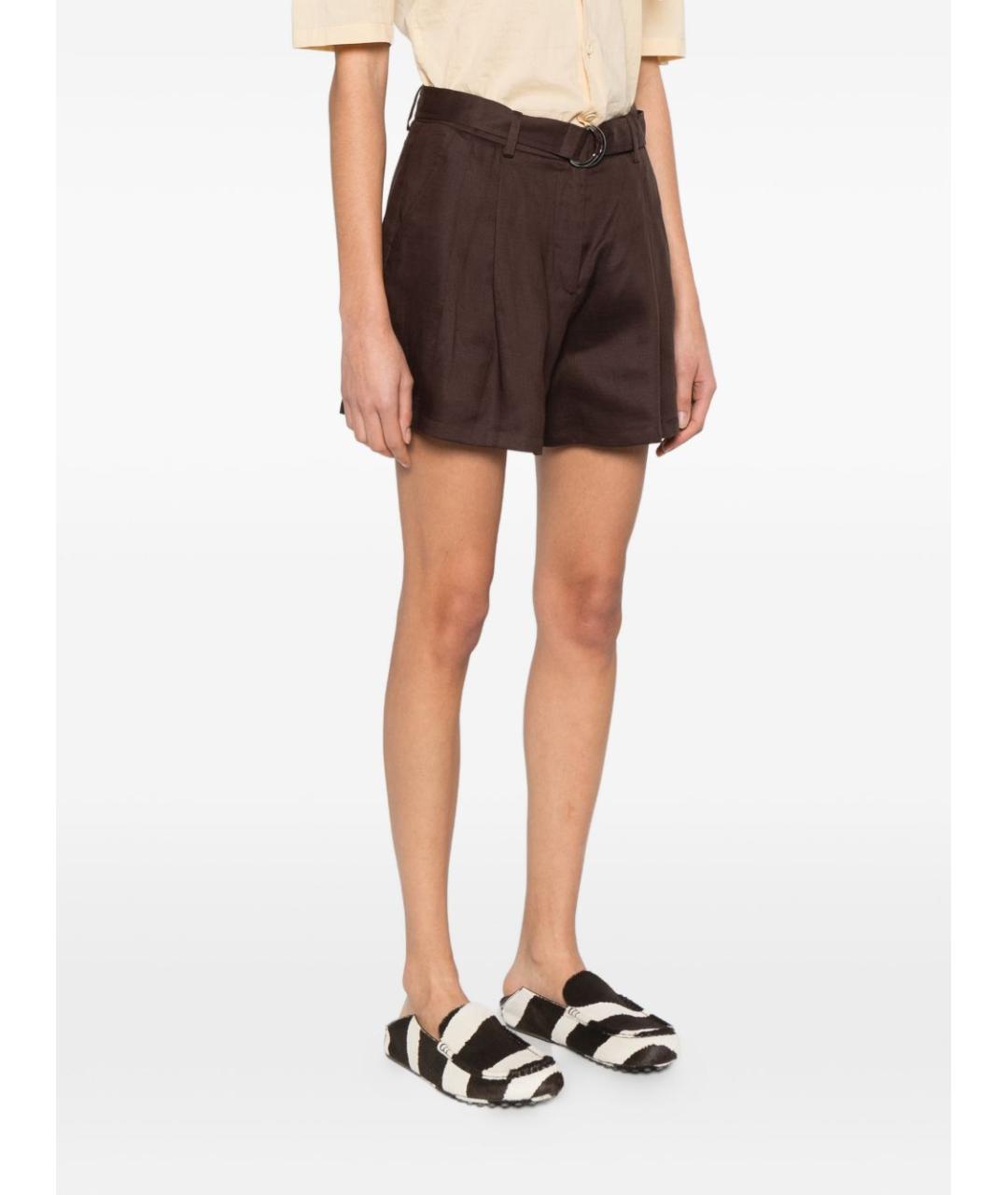 ERMANNO FIRENZE Коричневые шорты, фото 2