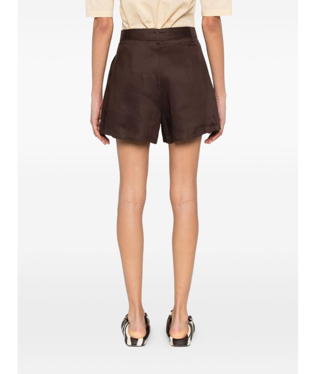 ERMANNO FIRENZE Коричневые шорты, фото 5